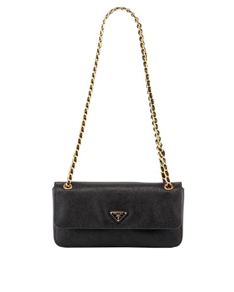 prada blue chain bag|prada shoulder bag gold chain.